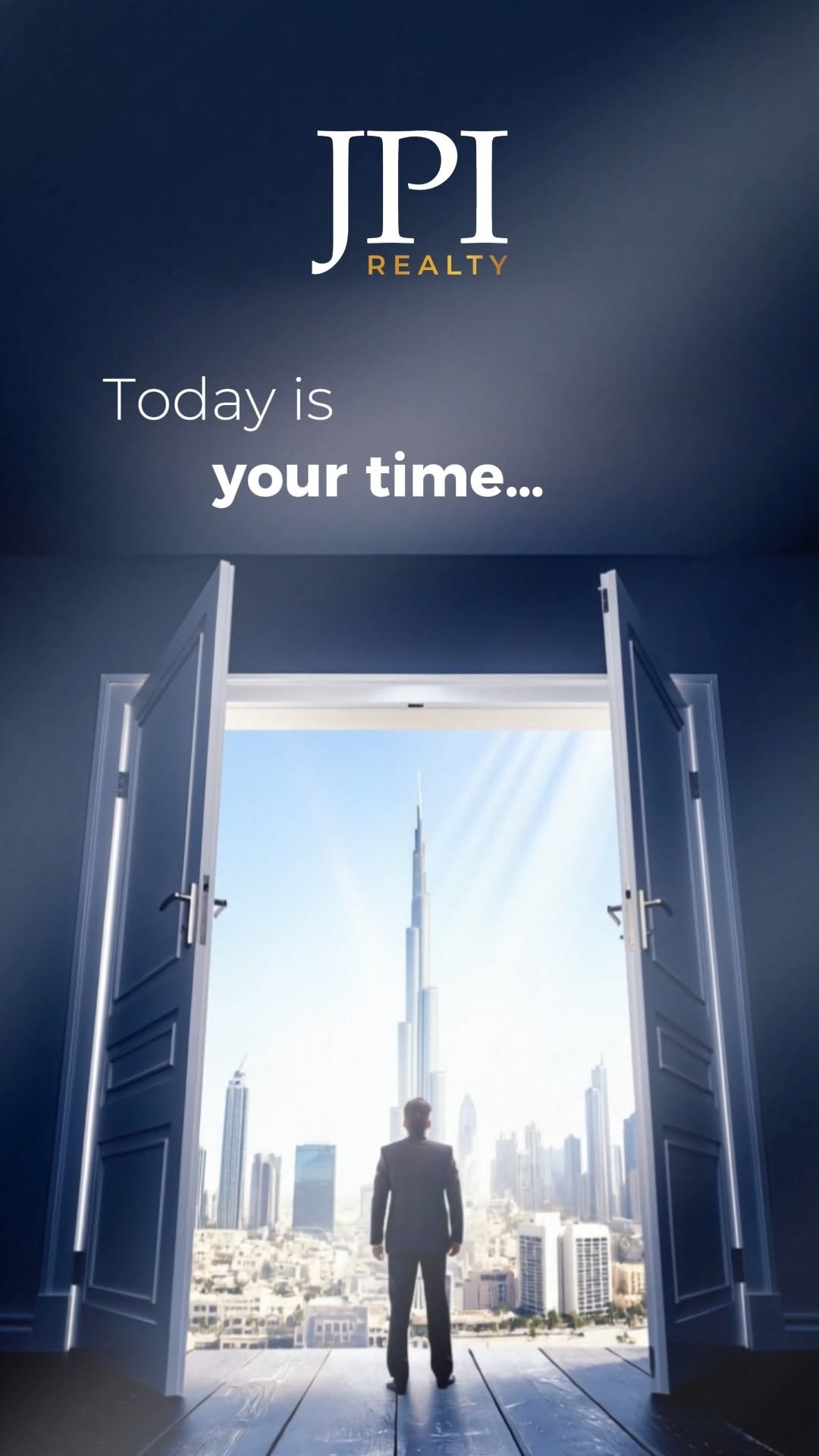 Tomorrow is shaped by the decisions you make today. 🏙️✨ Make your next move count with JPI Realty.