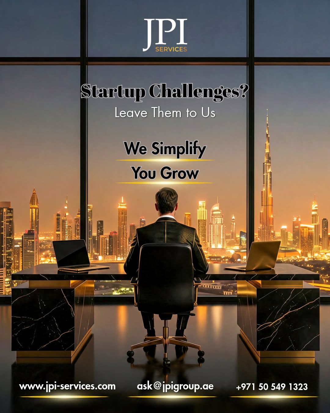 Your vision deserves a smooth start! 🚀 We handle the challenges so you can focus on growing your business.